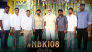 NBK108 Goes on Floors! Shooting of Nandamuri Balakrishna, Anil Ravipudi’s Film Begins With Pooja Ceremony (View Pics)