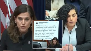 Nancy Mace vs Alejandra Caraballo! Video of GOP Lawmaker Confronting Trans Activist Over Her Tweets on Extremist Rhetoric Goes Viral