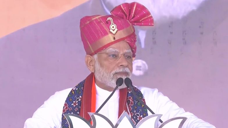 Gujarat Assembly Elections 2022: PM Narendra Modi Urges People 'Don’t Repeat Mistake Committed Post-Independence, Bring BJP To Power'