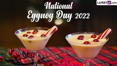 National Eggnog Day 2022: Get Recipes for Celebrating the Festive Season With This Popular Drink for Christmas (Watch Videos)