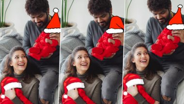 Christmas 2022: Nayanthara-Vignesh Shivan Dress Up Their Twins Uyir and Ulagam as Santa Claus (View Pic)