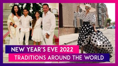 New Year’s Eve 2022: Wearing Polka Dots, Smashing Plates, Eating Grapes And Other Traditions Followed Around The World