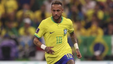 Will Neymar Play Tonight in Croatia vs Brazil, FIFA World Cup 2022 Match? Check Out Possibility of Neymar Featuring in CRO vs BRA Line-Up