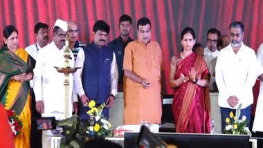 Maharashtra: Transport Minister Nitin Gadkari Launches Eight National Highway Projects Worth Rs 1,800 Crore in Nashik