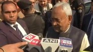 Bihar CM Nitish Kumar Rejects Chances of Alliance With BJP Says &lsquo;I Will Rather Die Than Join Hands With Former Ally Again&rsquo; (Watch Video)
