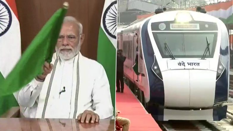 PM Narendra Modi To Flag Off Vande Bharat Express Train Connecting ...