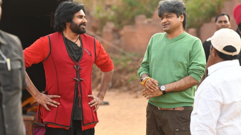 Harish Shankar Shares Pawan Kalyan’s Photo From Hari Hara Veera Mallu Sets!