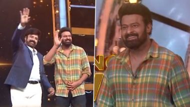 Prabhas' Episode of Unstoppable 2 With NBK Is Out! Here's How You Can Watch Nandamuri Balakrishna-Hosted Chat Show Online