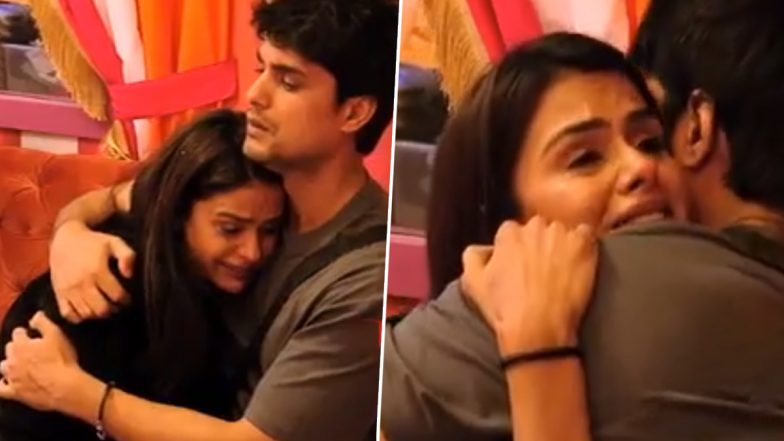 Bigg Boss 16: Priyanka Chahar Choudhary Cries Inconsolably Upon Ankit Gupta's Eviction From the Reality Show (Watch Video)