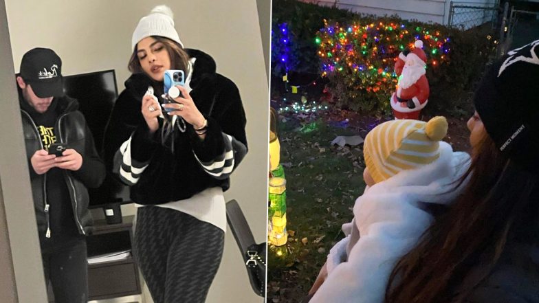 Priyanka Chopra Is Spending 'Perfect Winter Days' With Nick Jonas and Baby Malti Marie Ahead of Christmas (View Pics)