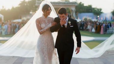 Nick Jonas Wishes Wifey Priyanka Chopra With Wedding Pics on Their Four Years of Togetherness!