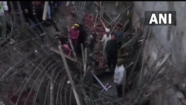 Punjab: 2 Rescued From Accident Site After Portion of Building Under Construction Collapses in Mohali
