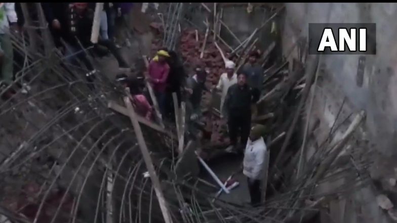 Punjab: Several Feared Trapped After Roofing of Building Collapses in Sector 126 in Mohali