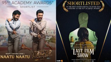 Oscars 2023 Shortlists: From RRR Song ‘Naatu Naatu’ To Pan Nalin’s Last Film Show, Check Out India’s Official Entries for the 95th Academy Awards
