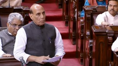 India-China Clash in Tawang: Indian Army Bravely Prevented Chinese PLA's Attempts To Unilaterally Change Status in Arunachal Pradesh’s Yangtse Area, Says Rajnath Singh in Lok Sabha