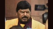 Gujarat Assembly Election Result 2022: Ramdas Athawale Praises PM Narendra Modi for BJP's Performance in Vidhan Sabha Polls