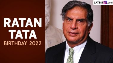 Ratan Tata Birthday 2022 Images and HD Wallpapers: Share Wishes, Greetings, Quotes and Messages To Celebrate the Birthday of the Industrialist