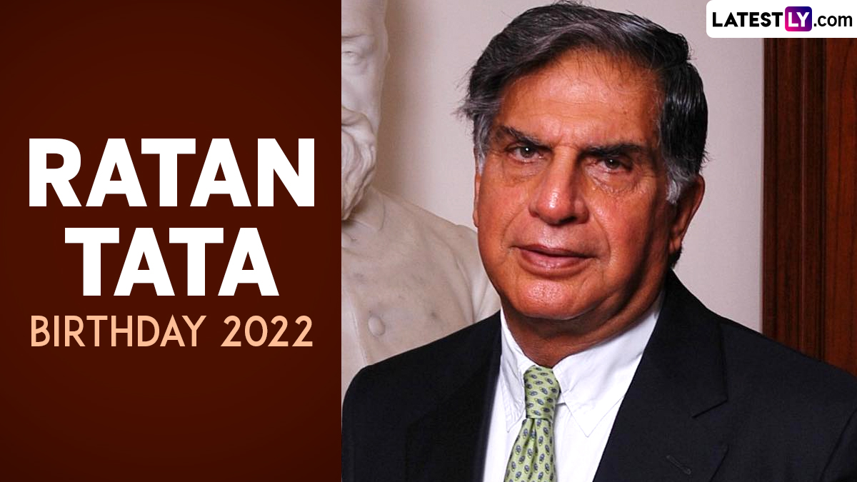 Ratan Tata Birthday 2022 Images and HD Wallpapers: Share Wishes, Greetings,  Quotes and Messages To Celebrate the Birthday of the Industrialist | 🙏🏻  LatestLY