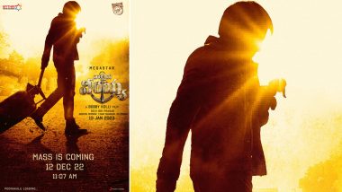 Waltair Veerayya: Mass Maharaja Ravi Teja’s First Look from Chiranjeevi-Starrer to Be Unveiled on December 12!