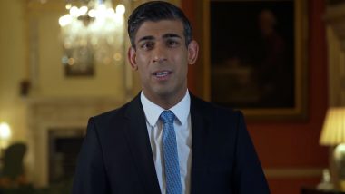 New Year 2023 Greeting: Rishi Sunak Shares Heartfelt Message on New Year’s Eve, but Warns UK’s Problems Won’t Go Away in 2023 (Watch Video)