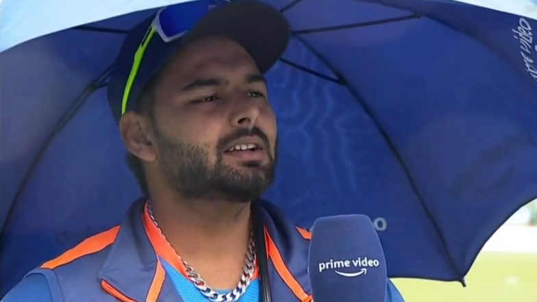 Rishabh Pant Loses His Temper During Interview With Harsha Bhogle, Says ‘Make Comparisons When I’m 30–32’ (Watch Video)