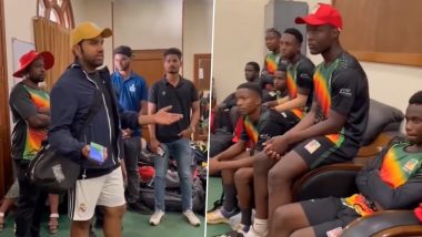 Rohit Sharma Meets Zimbabwe U-19 Team In Mumbai Cricket Association, Shares Experience (Watch Video)