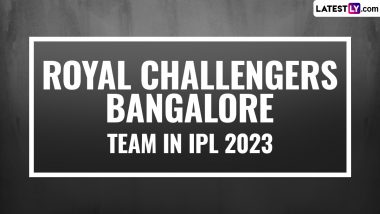 Royal Challengers Bangalore Team in IPL 2023: Players Bought by RCB at Mini Auction, Check Full Squad