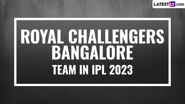 Royal Challengers Bangalore Squad for IPL 2023: Himanshu Sharma Sold to RCB For INR 20 lakh at Mini Auction