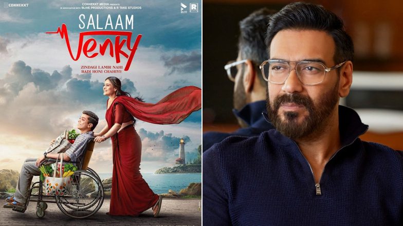 Ajay Devgn Says ‘Salaam Venky Charged Me Emotionally’, Praises Wifey Kajol’s Performance in the Film