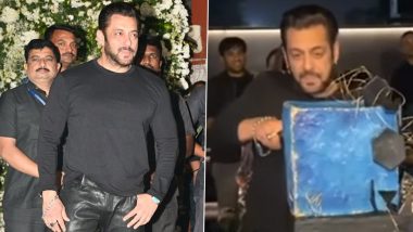 Salman Khan Rings In His 57th Birthday With Family and Friends! Video of the Superstar Slicing the Cake Is Unmissable – WATCH