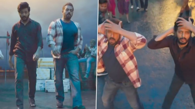 Ved Movie: Salman Khan To Make Cameo in Riteish Deshmukh’s Marathi Film, Shares the Perfect Gift on ‘Bhau Cha Birthday’ (Watch Teaser Video)