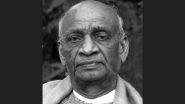 Sardar Vallabhbhai Patel Death Anniversary 2022: PM Narendra Modi Pays Tributes to India’s First Home Minister, Recalls His Contribution in Uniting Our Nation