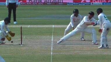 Kane Williamson Survives Dismissal After Sarfaraz Ahmed Misses Stumping Opportunity During PAK vs NZ 1st Test Day 3