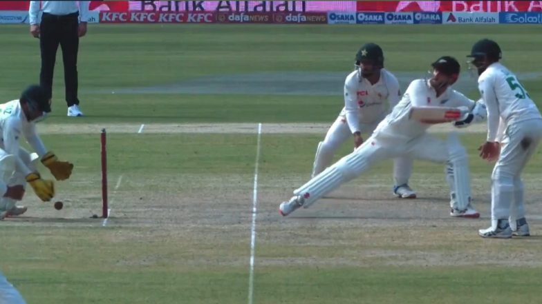 Kane Williamson Survives Dismissal After Sarfaraz Ahmed Misses Stumping Opportunity During PAK vs NZ 1st Test Day 3