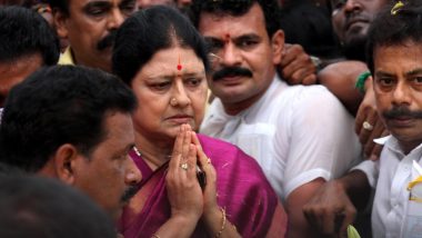 Cyclone Mandous: VK Sasikala Urges Tamil Nadu Government To Provide Assistance to Affected Victims