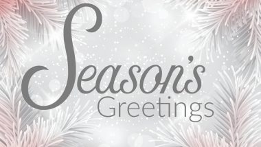 Season’s Greetings 2022 Images and Happy New Year 2023 HD Wallpapers for Free Download Online: Wish Merry Christmas With WhatsApp Messages, GIFs and Quotes