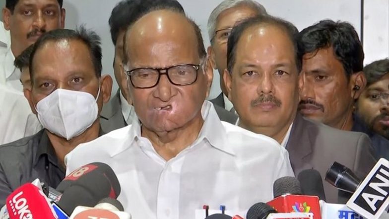 Sharad Pawar on Detention of Wrestlers: Delhi Police Action Against Olympians Painful, Says NCP Chief