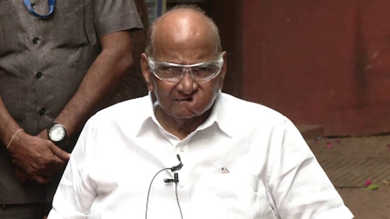 Sharad Pawar Gets Death Threat, NCP Chief's Silver Oak Residence Receives Threatening Call