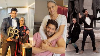 Sidharth Shukla Birth Anniversary: 6 Cute Moments of Bigg Boss Winner With His Mother Rita Shukla