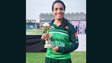 Sidra Ameen, Pakistan Batter, Named ICC Women’s Player of the Month for November 2022