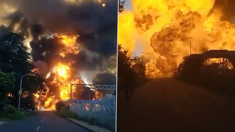 South Africa Blast Video: Truck Carrying LP Gas Explodes in Boksburg, Multiple Feared Killed