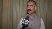 Himachal Pradesh CM Sukhvinder Singh Sukhu Says &lsquo;No Infighting Within State Congress, &rsquo;Conflict&rsquo; Was for Chief Minister Post&rsquo;
