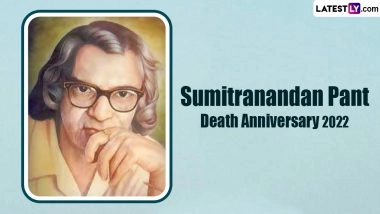 Sumitranandan Pant Death Anniversary 2022: Netizens Pay Tribute to the Renowned Hindi Poet and Writer by Sharing Quotes, Messages and Images