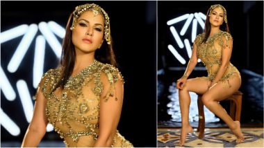 Sunny Leone Hot Photoshoot Picture Has Sexy Actress Drip in Gold!