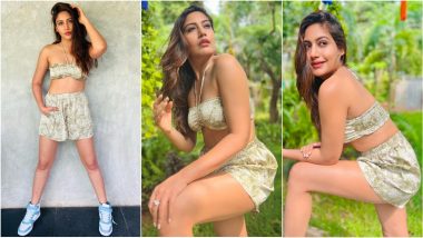 Surbhi Chandna HOT Pics in Bralette and Shorts in New Instagram Post Are Too Sexy To Handle