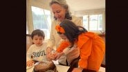 Kareena Kapoor Khan Shares Pics of Taimur and Inaaya Slicing &lsquo;Badi Ammi&rsquo; Sharmila Tagore&rsquo;s Birthday Cake