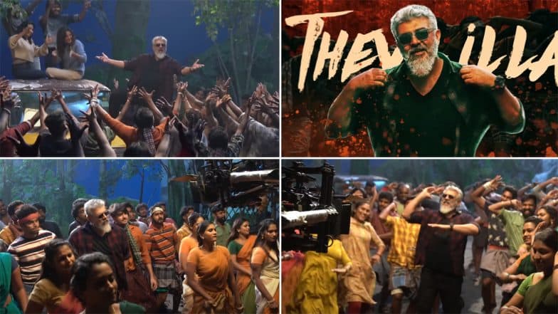 Thunivu Song Chilla Chilla Lyric Video: Ajith Kumar’s Fast-Paced Mass Number Will Get You All Grooving – WATCH