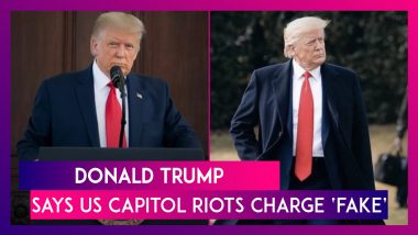 Donald Trump Says US Capitol Riots Charges ‘Fake’ As House Panel Recommends Criminal Charges Against Him