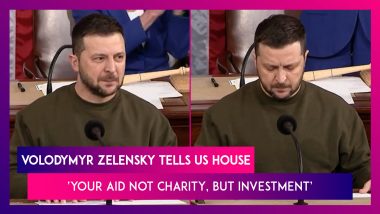 Volodymyr Zelensky Tells US House, ‘Your Aid Not Charity, But Investment’ On His First Foreign Trip Since Russia’s Invasion