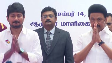 Udhayanidhi Stalin, Son of Tamil Nadu CM MK Stalin, Sworn In As Minister by Governor RN Ravi (Watch Video)